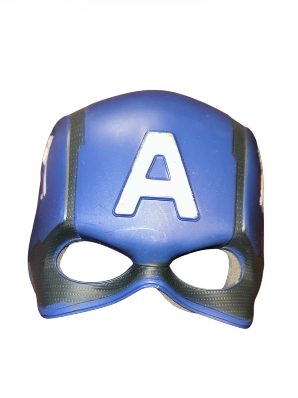 Kids Blue Captain A Costume Mask - Superhero Dress-Up